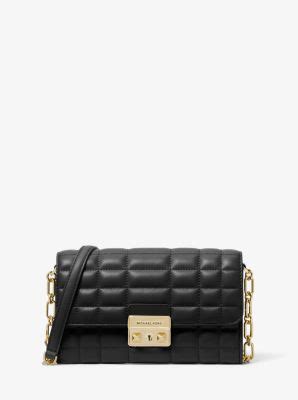 Tribeca Large Leather Convertible Crossbody Bag 